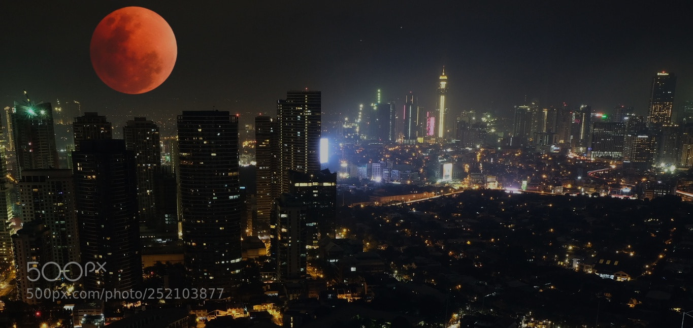 Fujifilm X-T10 sample photo. Blood moon rising 2 photography