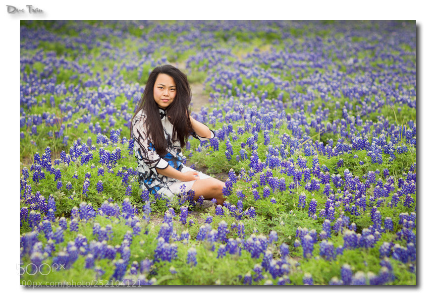 Canon EOS-1D Mark IV sample photo. Beauty and the wildflowers photography