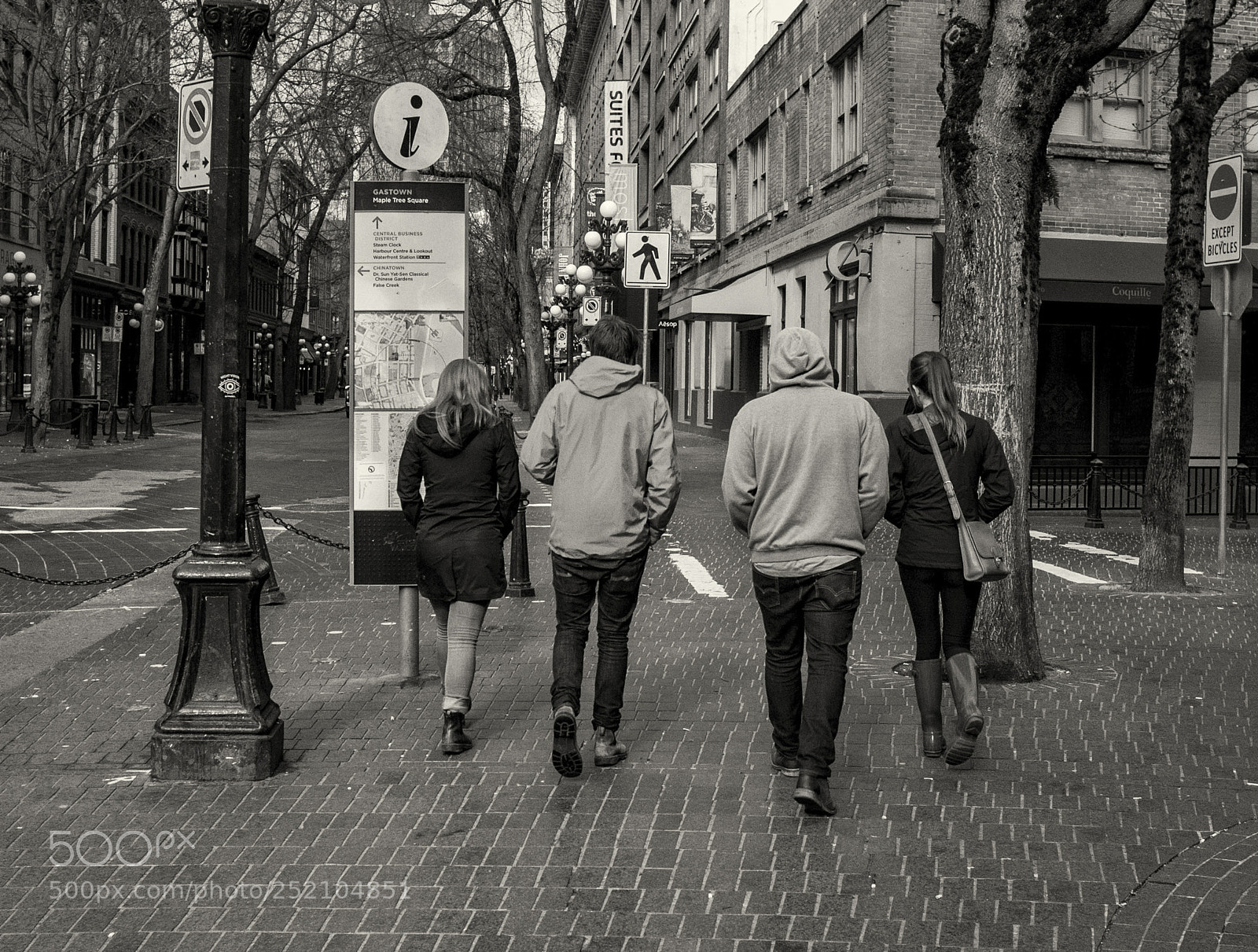Fujifilm FinePix X100 sample photo. Four on a road photography