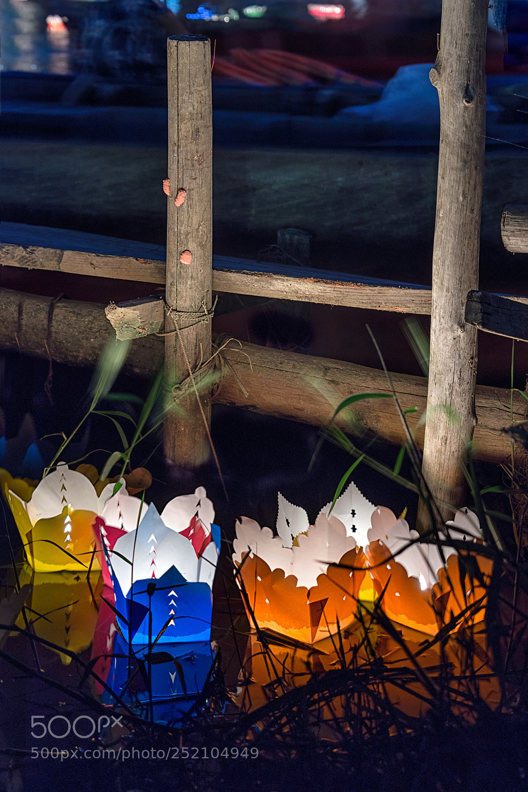 Sony a7R sample photo. Hoi an lantern festival photography
