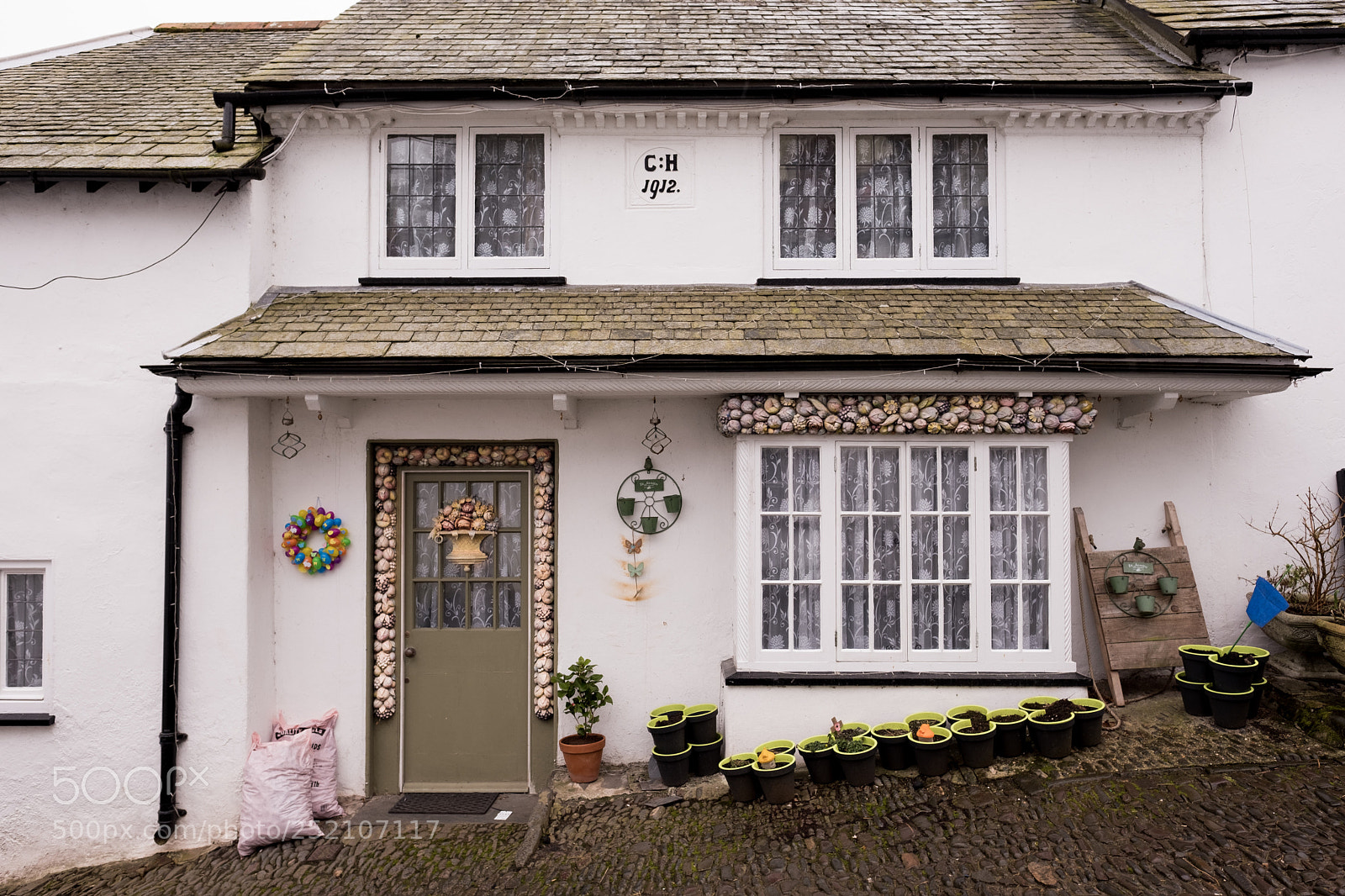 Fujifilm X-T2 sample photo. Shell cottage clovelly devon photography