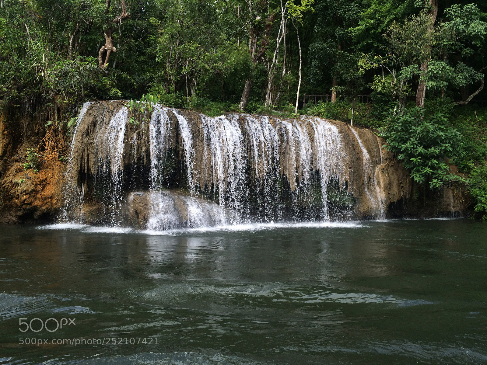 Apple iPhone 5s sample photo. Waterfall khwae noi photography