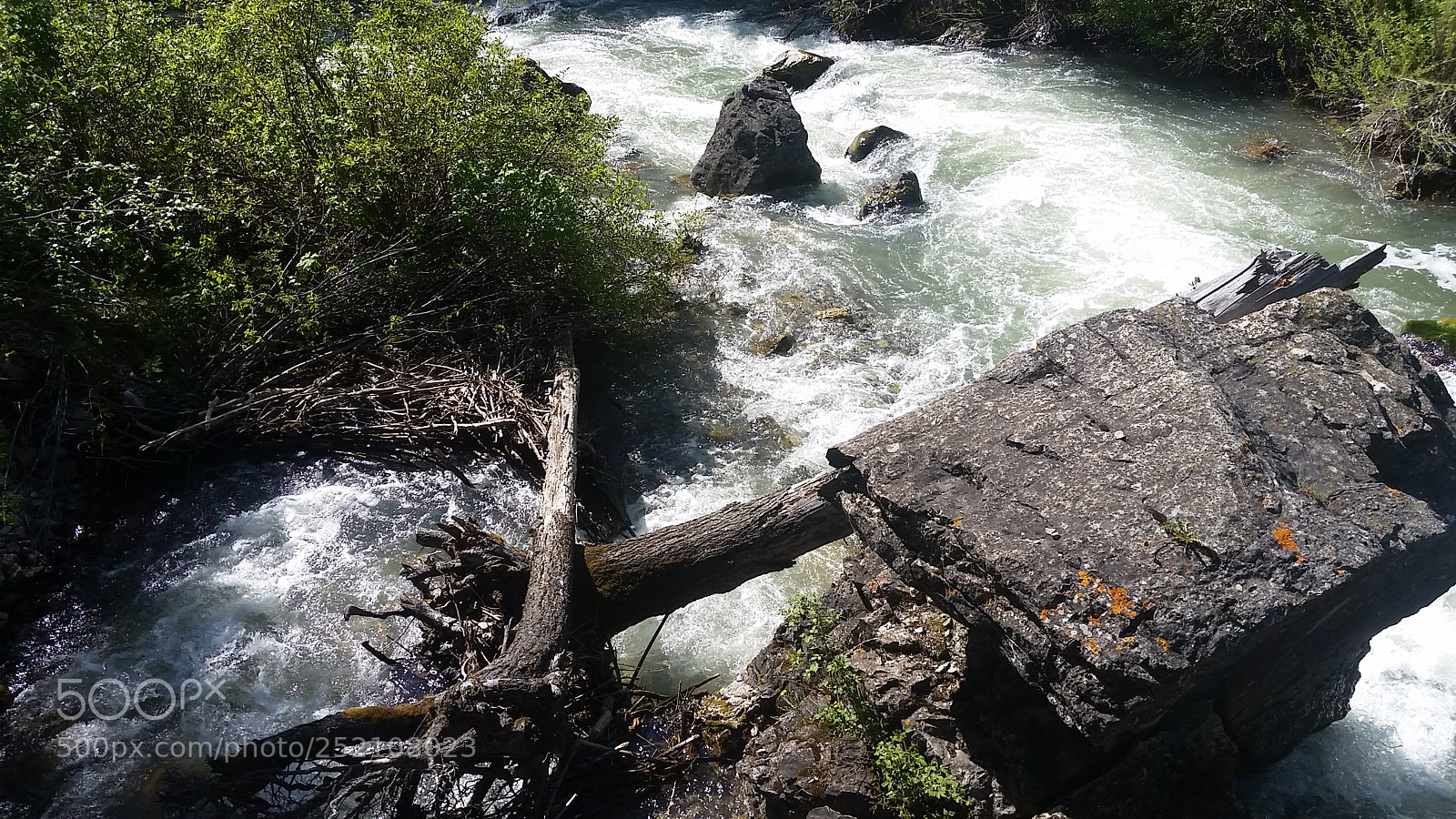 Samsung Galaxy S5 sample photo. Rushing creek photography
