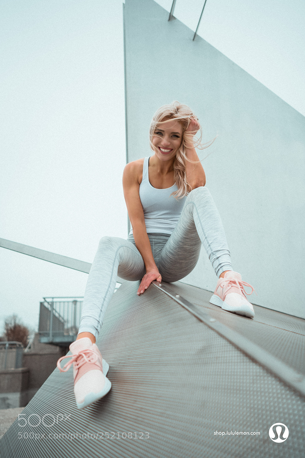 Sony a7R II sample photo. Lululemon mock ad photography