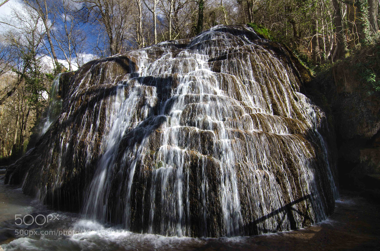 Nikon D7000 sample photo. Cascada piedra photography