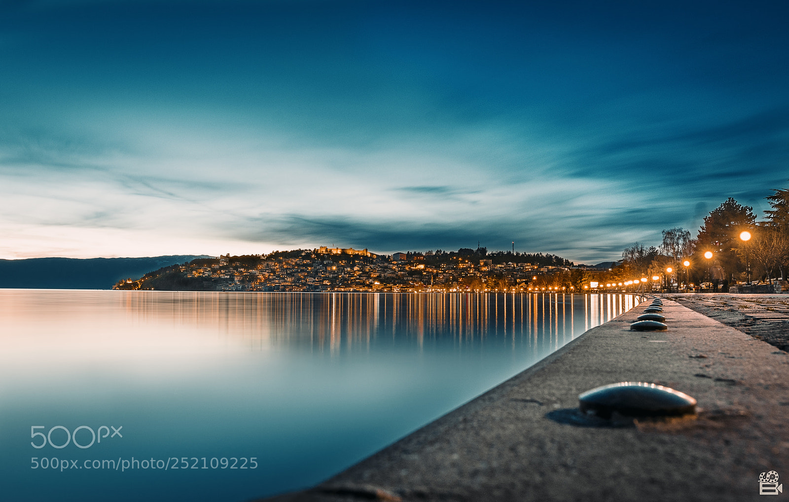 Canon EOS 80D sample photo. Square macedonia, ohrid photography