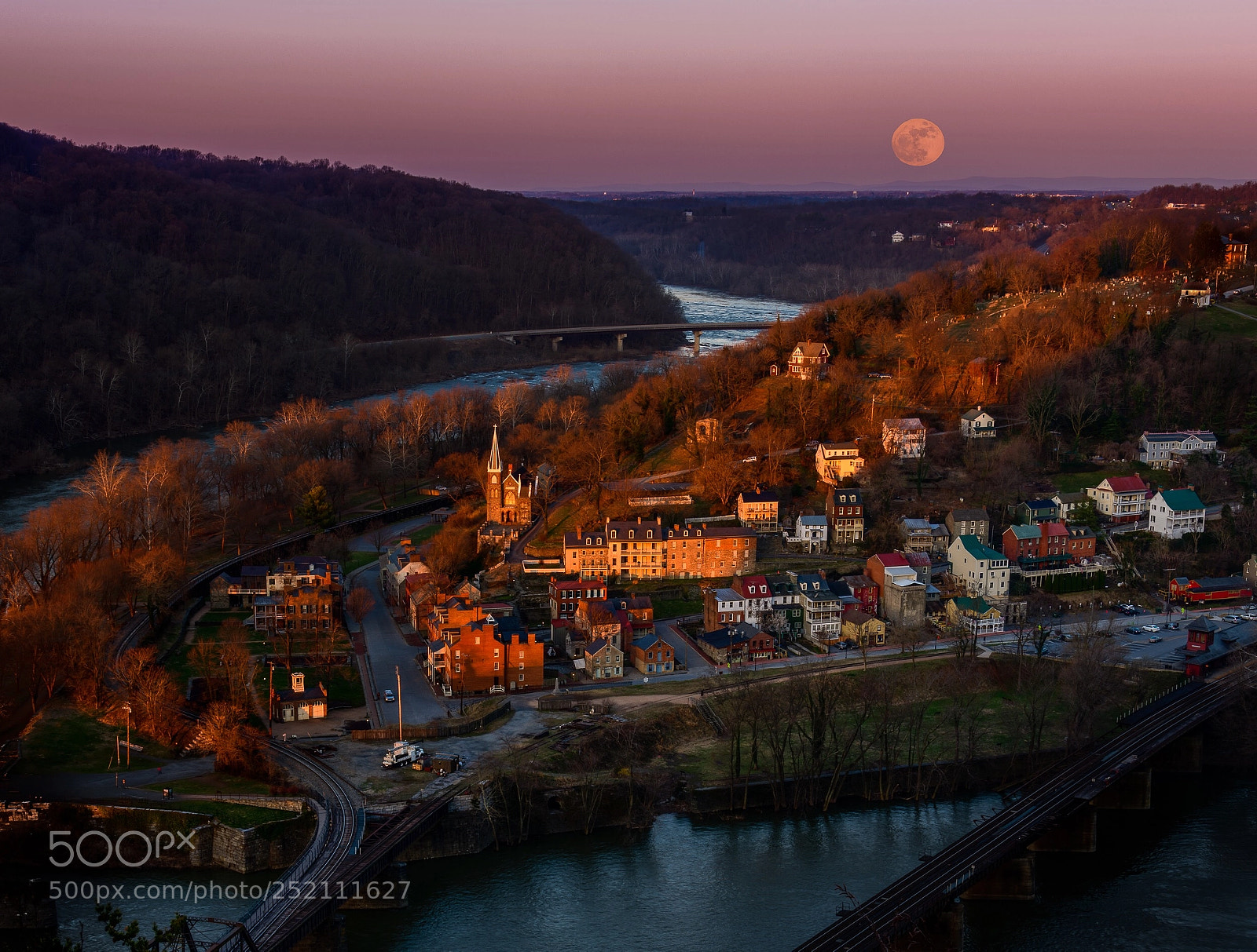 Nikon D850 sample photo. Harpers ferry sunrise photography