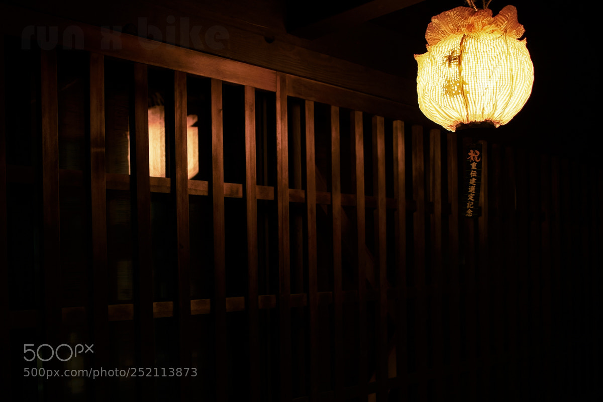 Sony a7 II sample photo. Old japanese light. photography