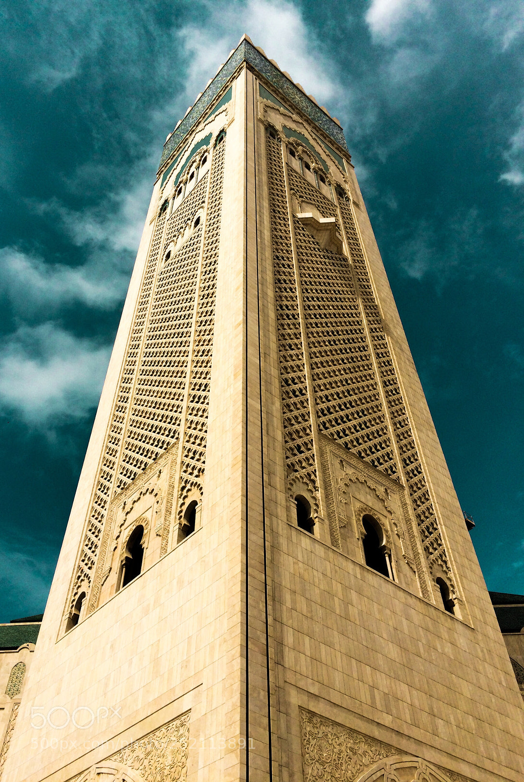 Apple iPhone 5s sample photo. Hassan 2 mosque photography