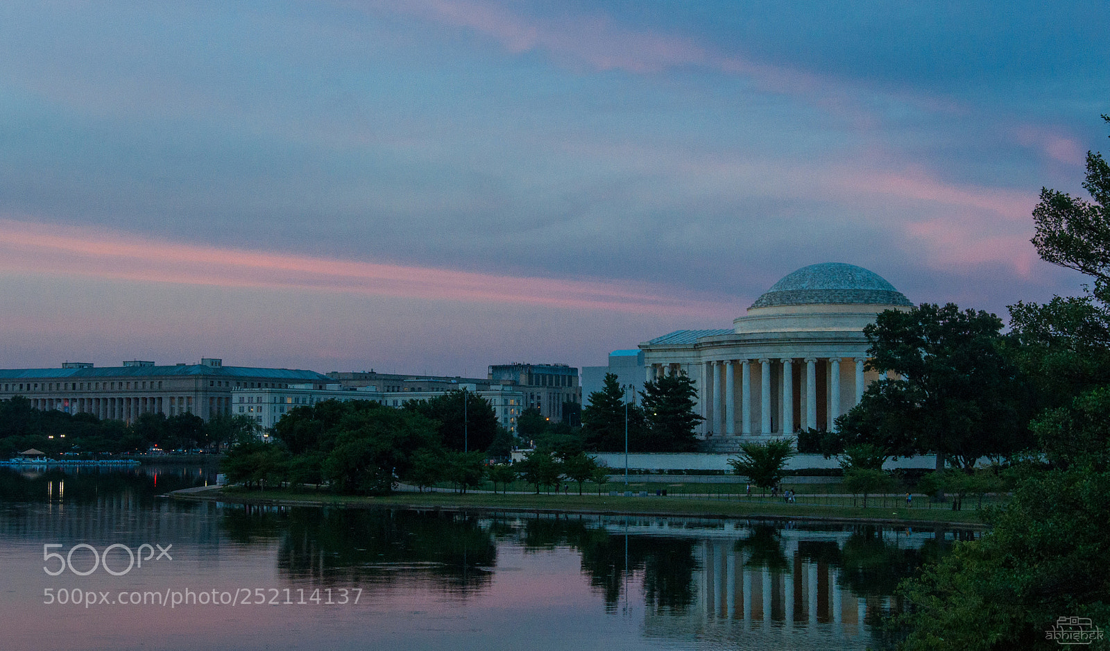 Nikon D90 sample photo. Jefferson memorial photography
