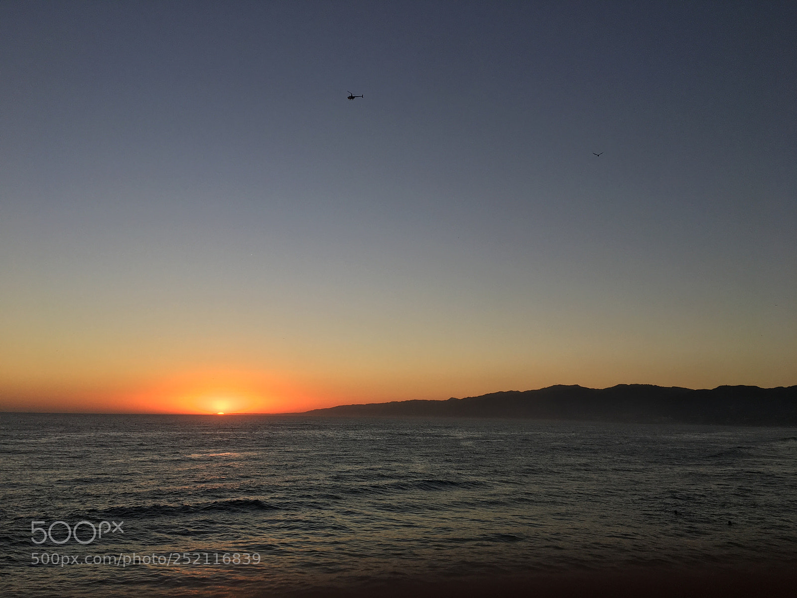Apple iPhone 6s Plus sample photo. Santa monica sunset photography