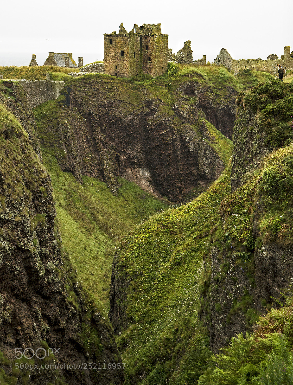 Nikon D810 sample photo. Dunnotar castle, scotland photography