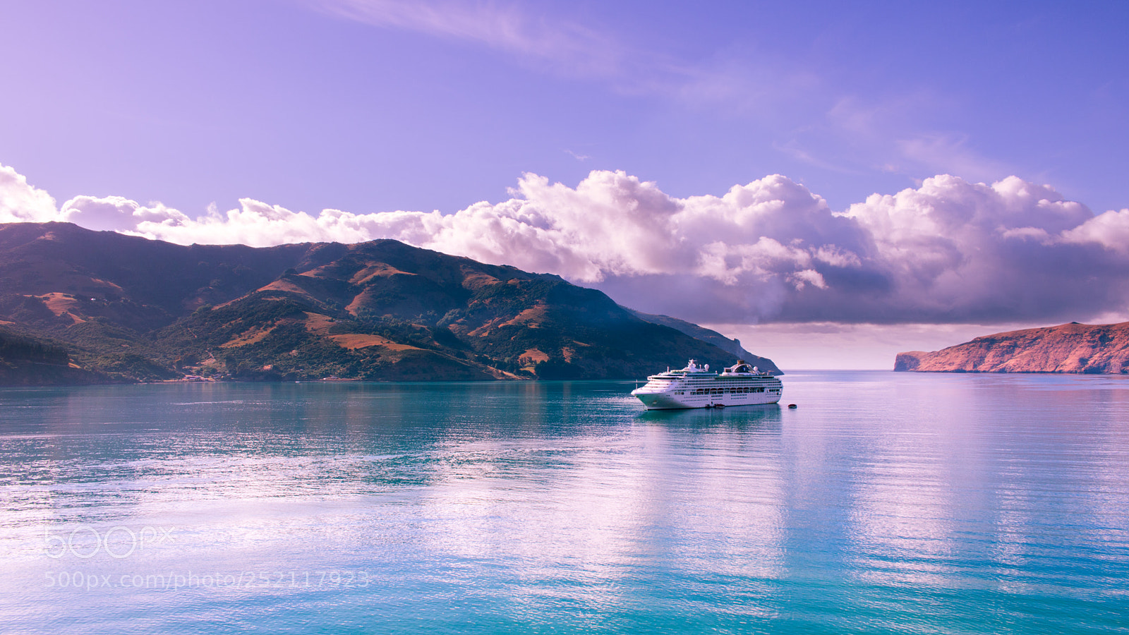 Canon EOS 750D (EOS Rebel T6i / EOS Kiss X8i) sample photo. Sun princess in akaroa photography