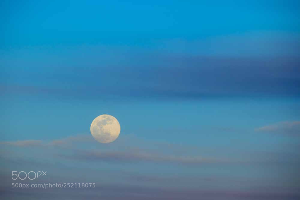 Canon EOS M6 sample photo. Full moon photography