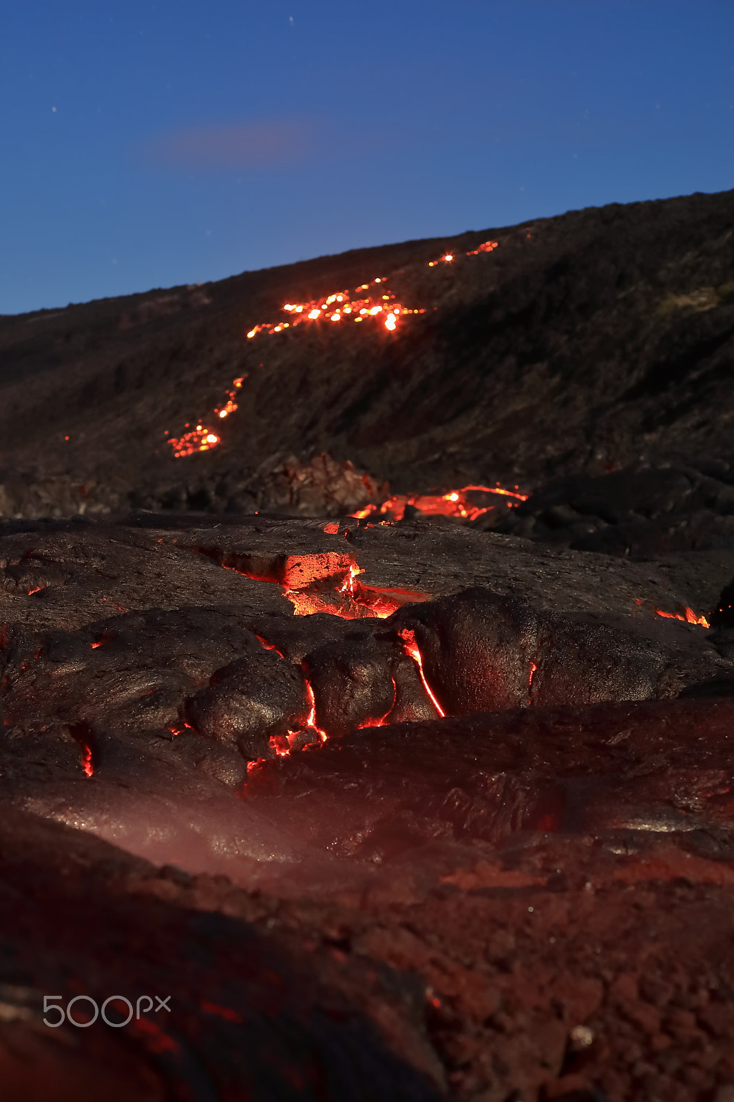 Canon EF 50mm F1.4 USM sample photo. Volcanic fissures on kilauea photography