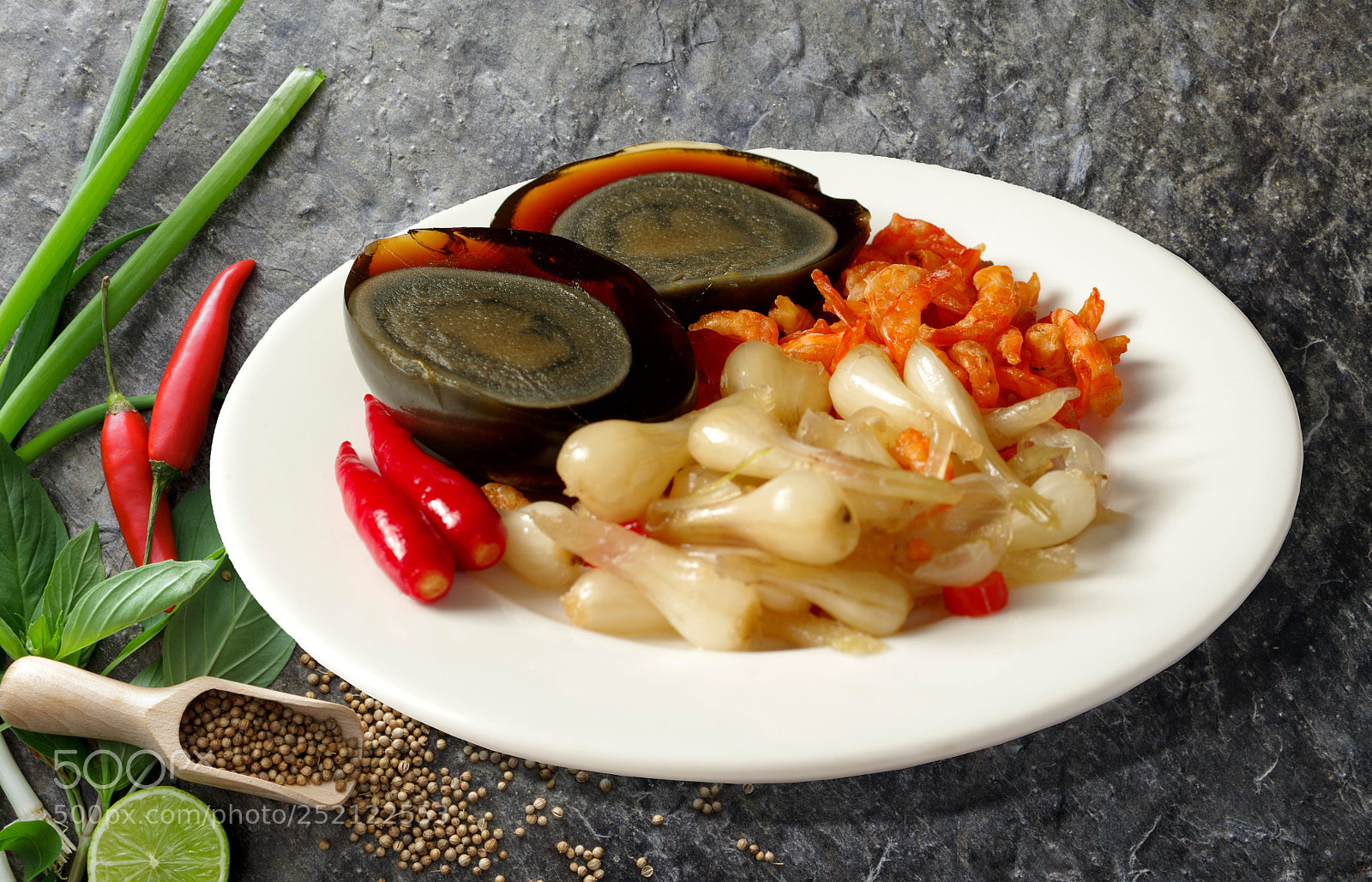 Canon EOS 5D Mark II sample photo. Century egg. photography