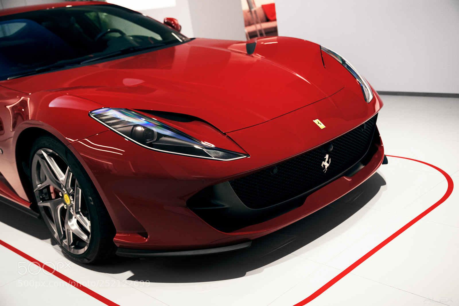 Canon EOS 5D Mark IV sample photo. Ferrari 812 superfast photography