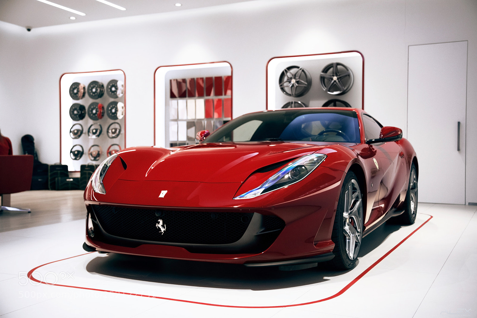 Canon EOS 5D Mark IV sample photo. Ferrari 812 superfast photography