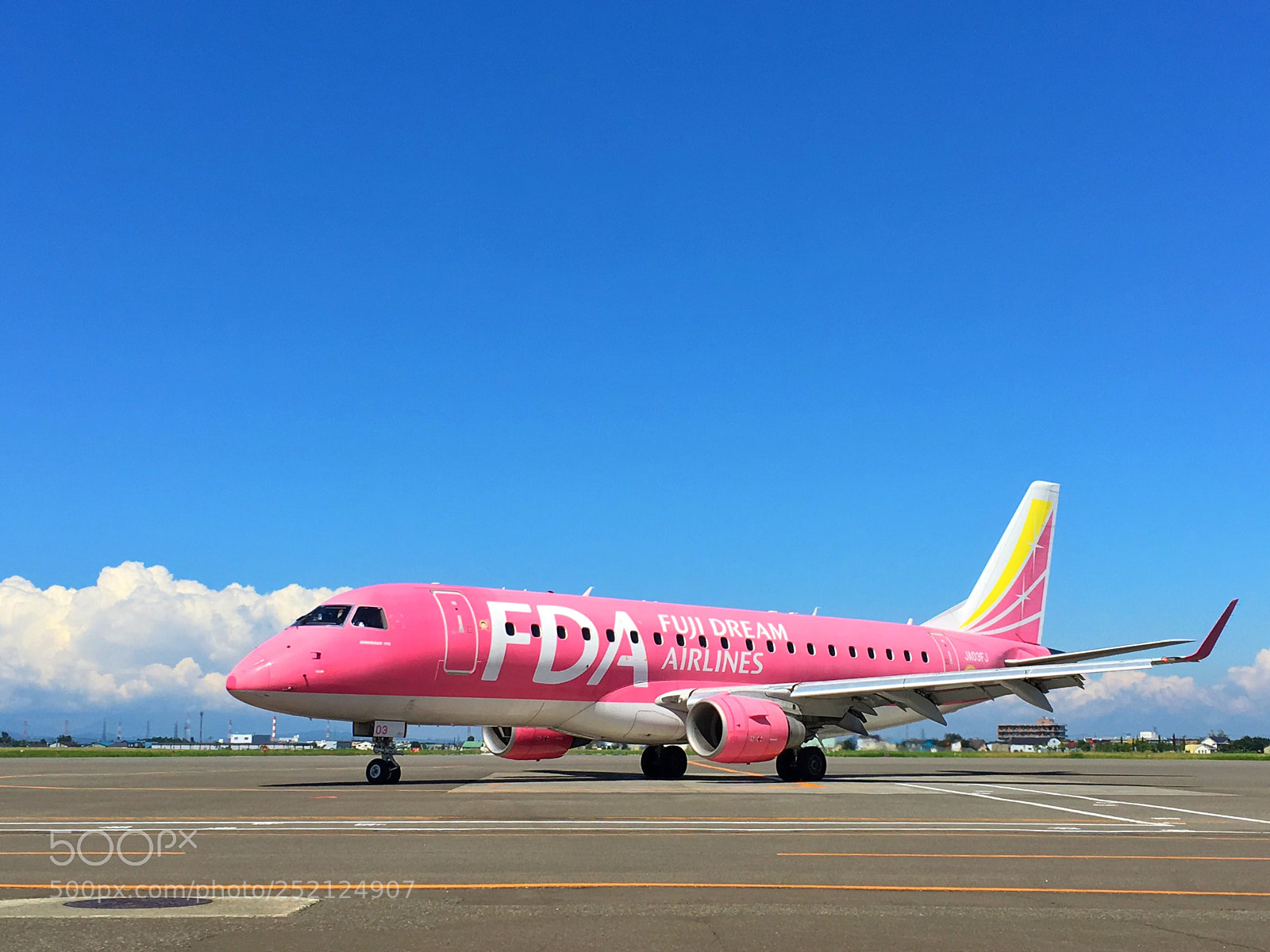 Apple iPhone 6s Plus sample photo. Fuji dream airlines  photography