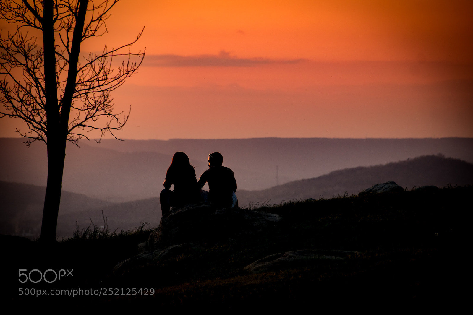 Nikon D5500 sample photo. Sundown couple photography