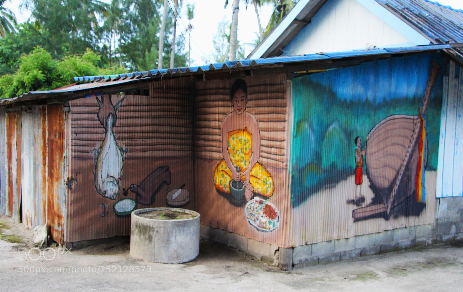 Canon EOS 650D (EOS Rebel T4i / EOS Kiss X6i) sample photo. Village house art photography