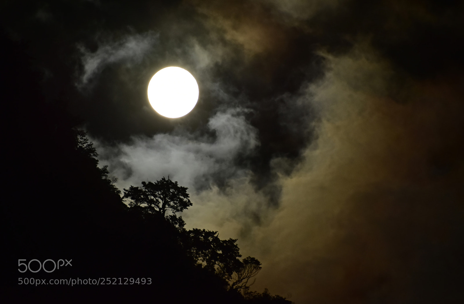 Nikon D7200 sample photo. Moonrise over the hills photography