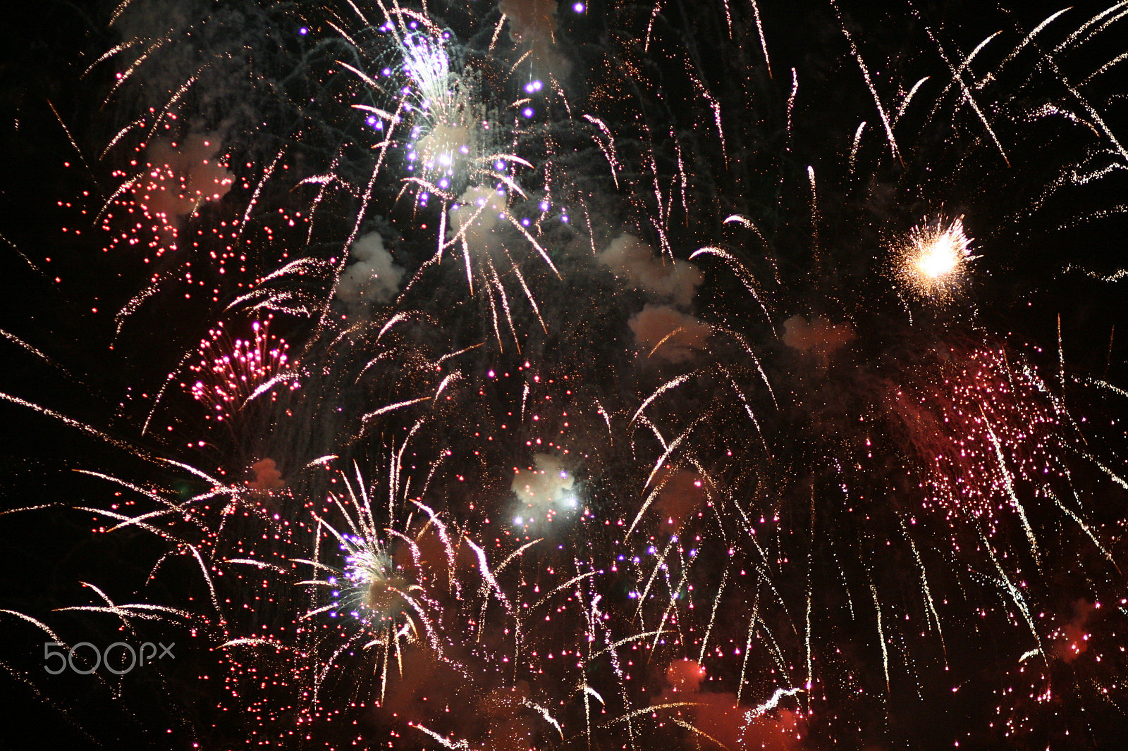 Canon EF 85mm F1.8 USM sample photo. Fireworks 6 photography