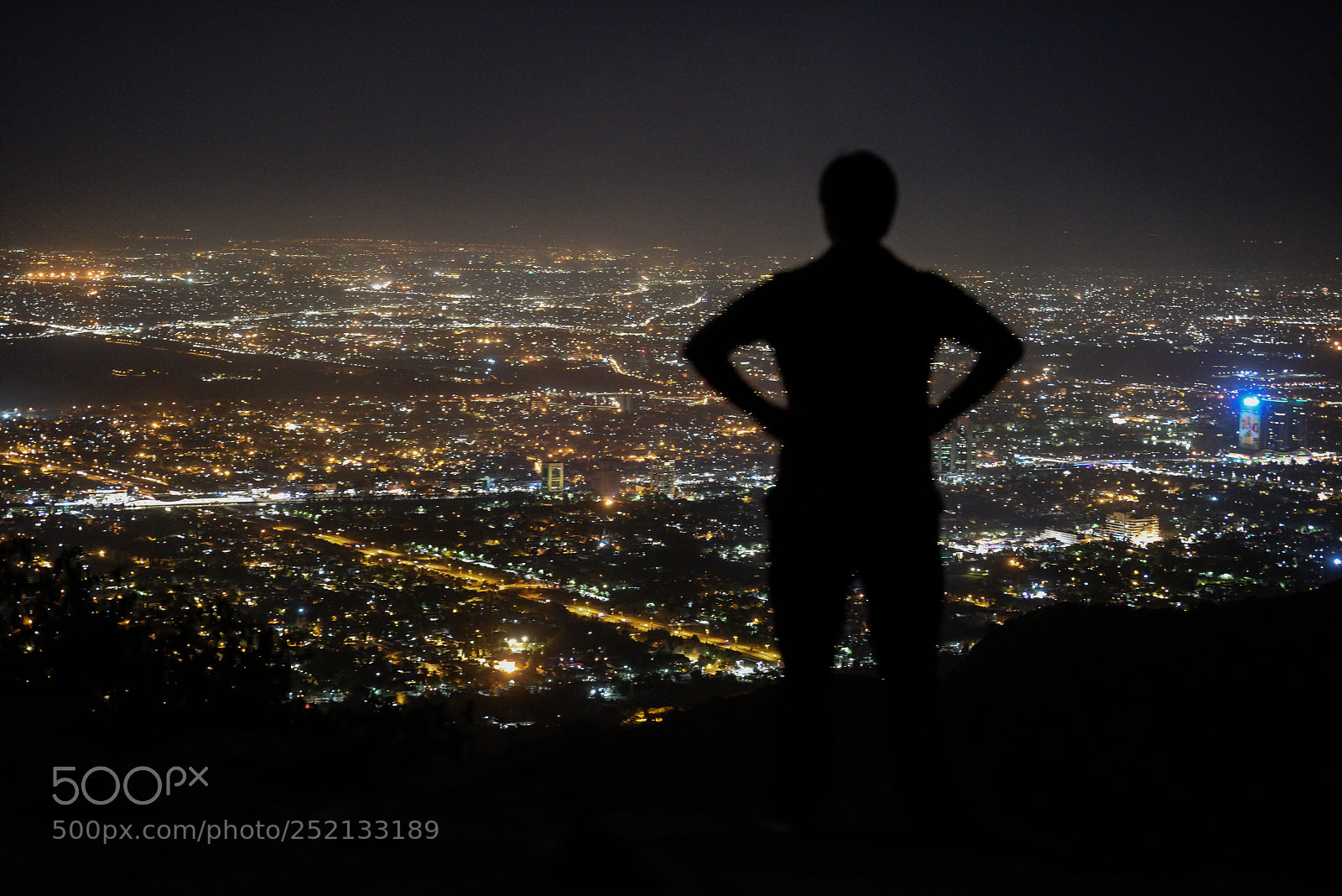 Nikon D810 sample photo. Islamabad at night photography