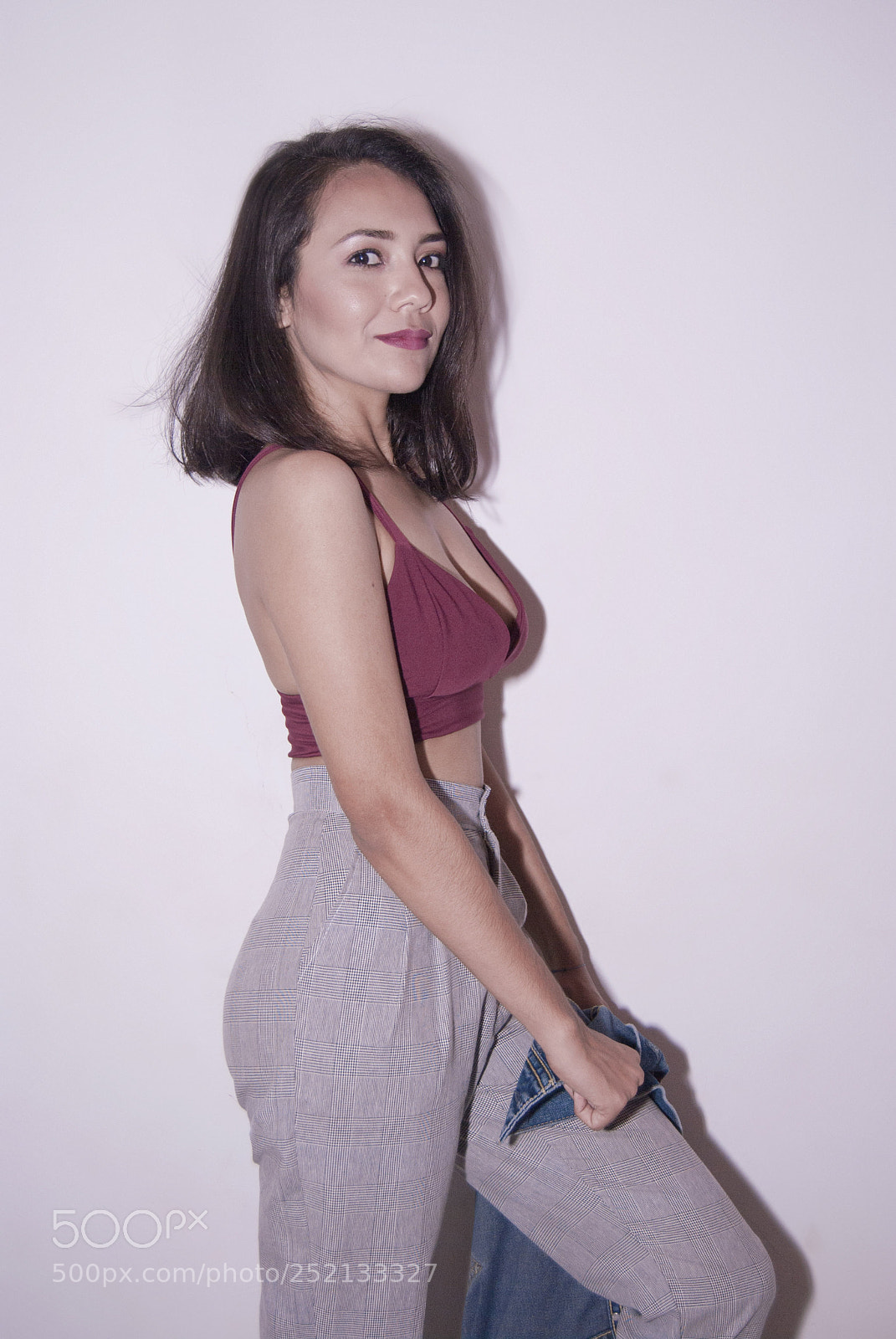 Nikon D3000 sample photo. Girl and flash photography
