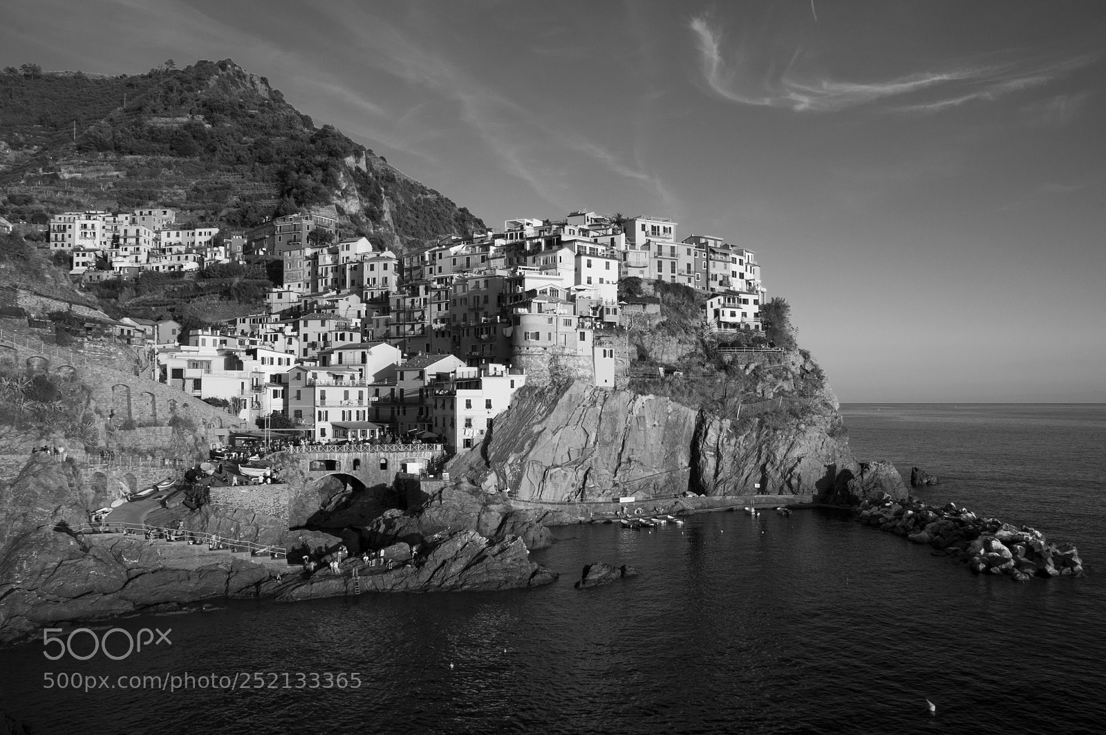 Nikon D90 sample photo. Cinque terre black and photography