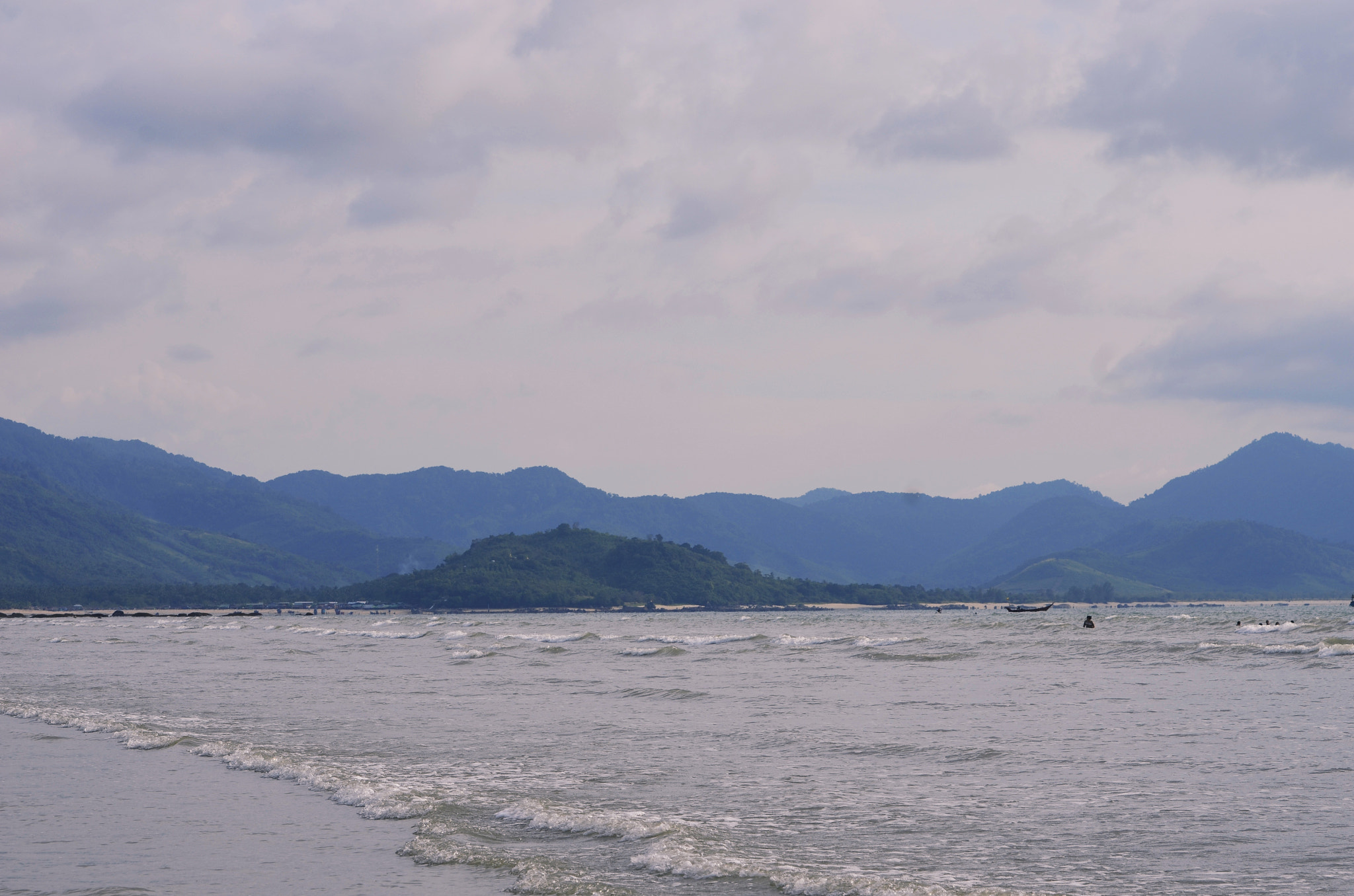 Nikon D5100 sample photo. Mountains and maungmagan beach photography