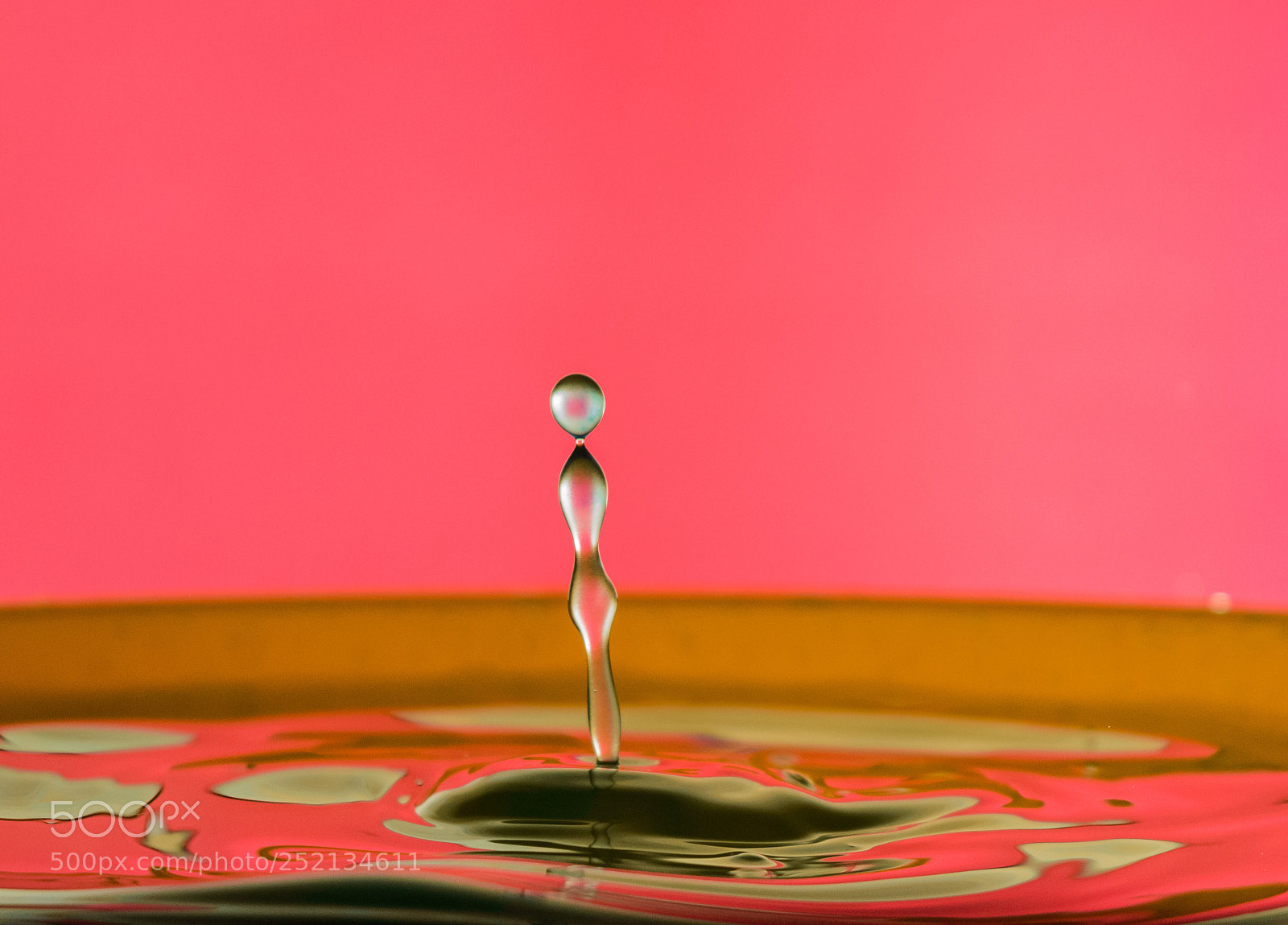 Nikon D3200 sample photo. Drop photography