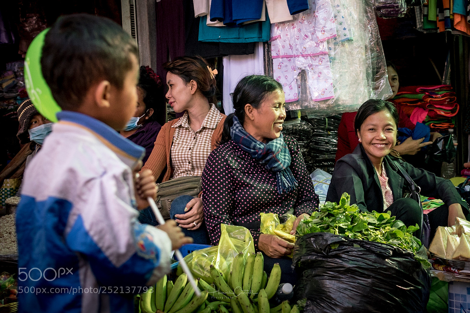 Nikon D5500 sample photo. Market smiles photography