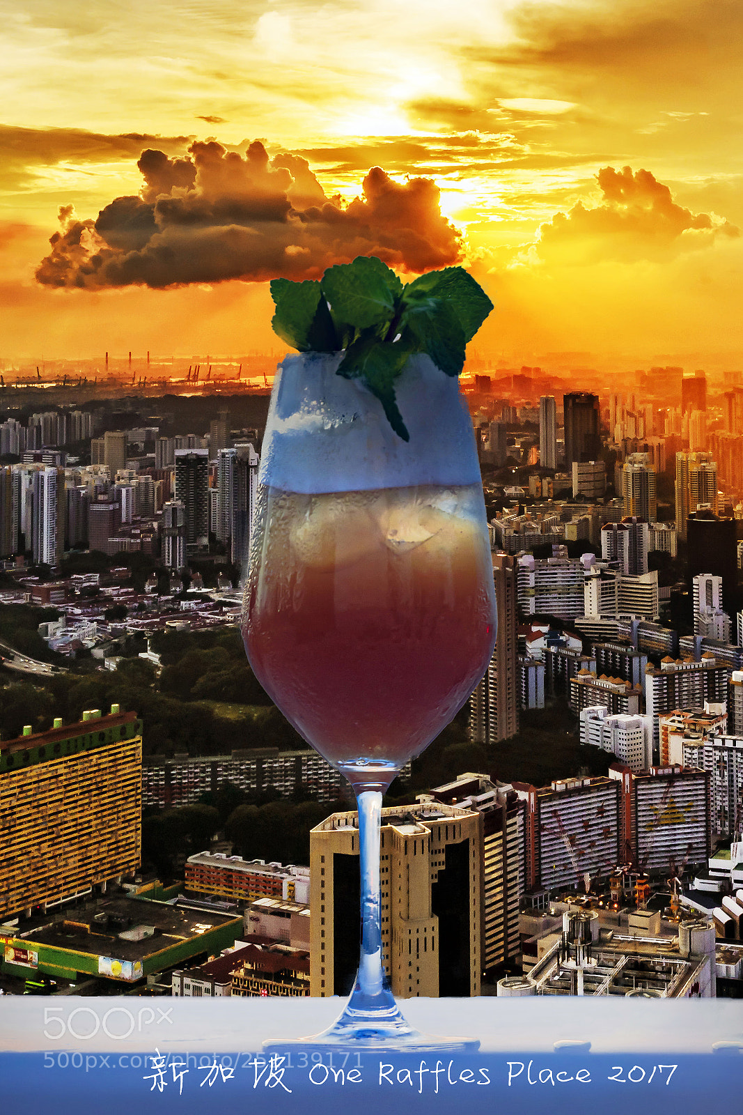 Nikon D800 sample photo. One raffles place photography