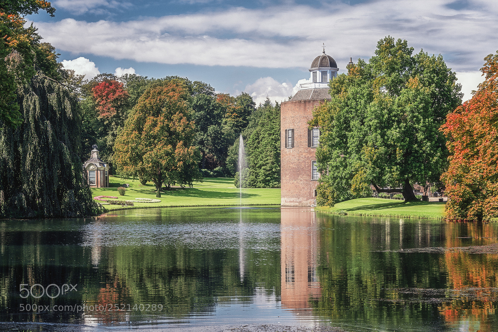 Nikon D7100 sample photo. The castle and park photography