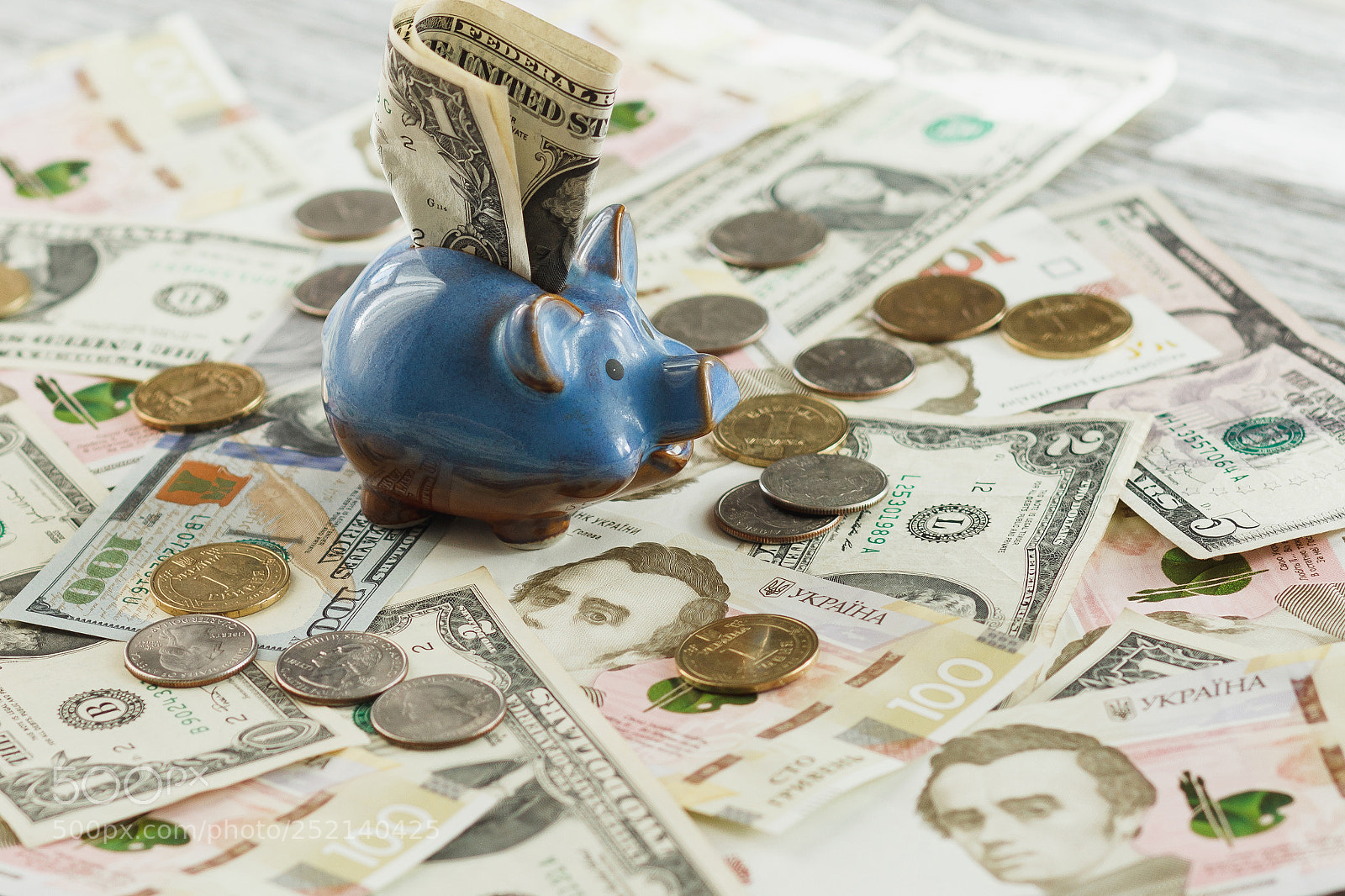 Canon EOS 600D (Rebel EOS T3i / EOS Kiss X5) sample photo. Ukrainian hryvnia, american dollars photography