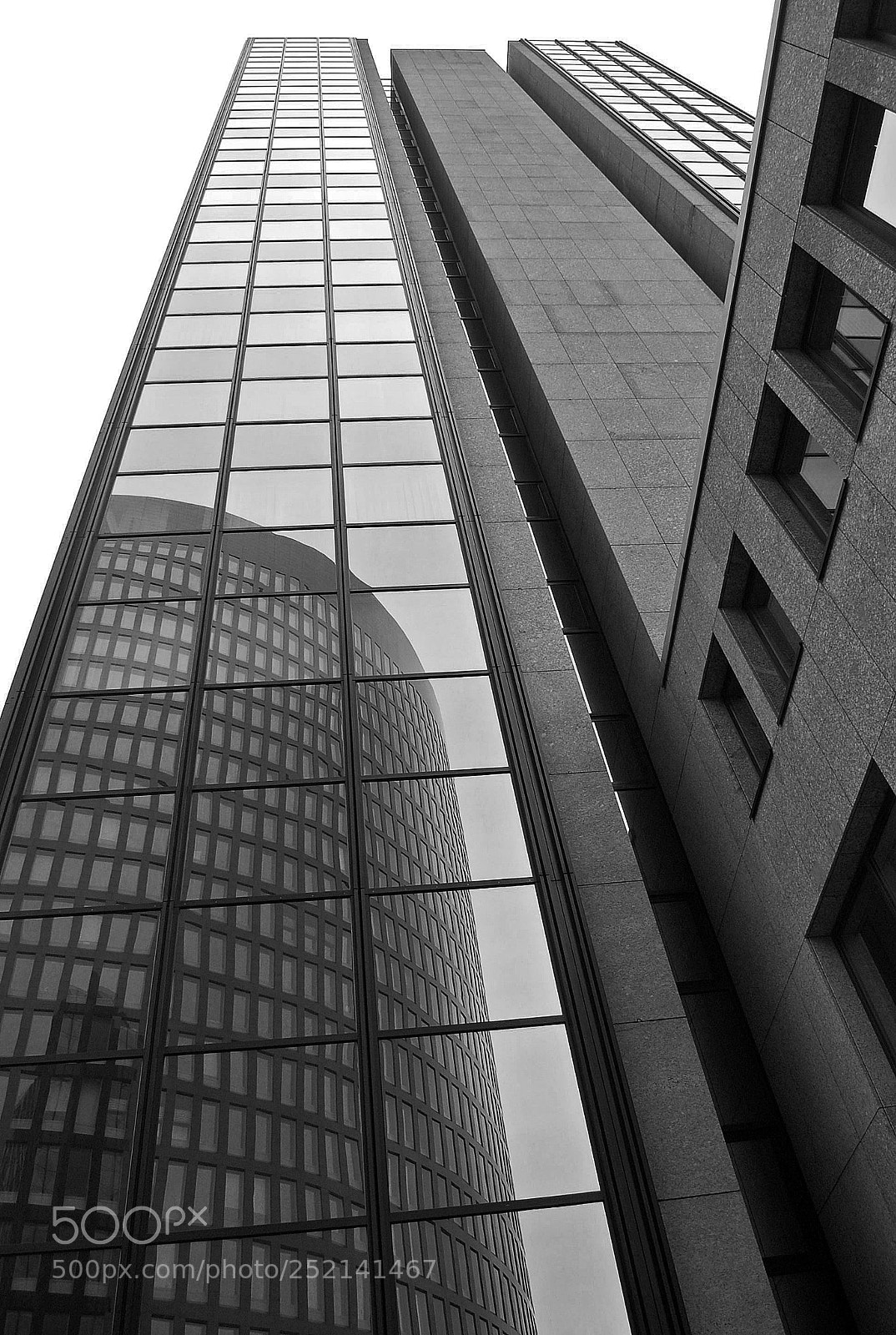Nikon D60 sample photo. Modern high rise architecture photography