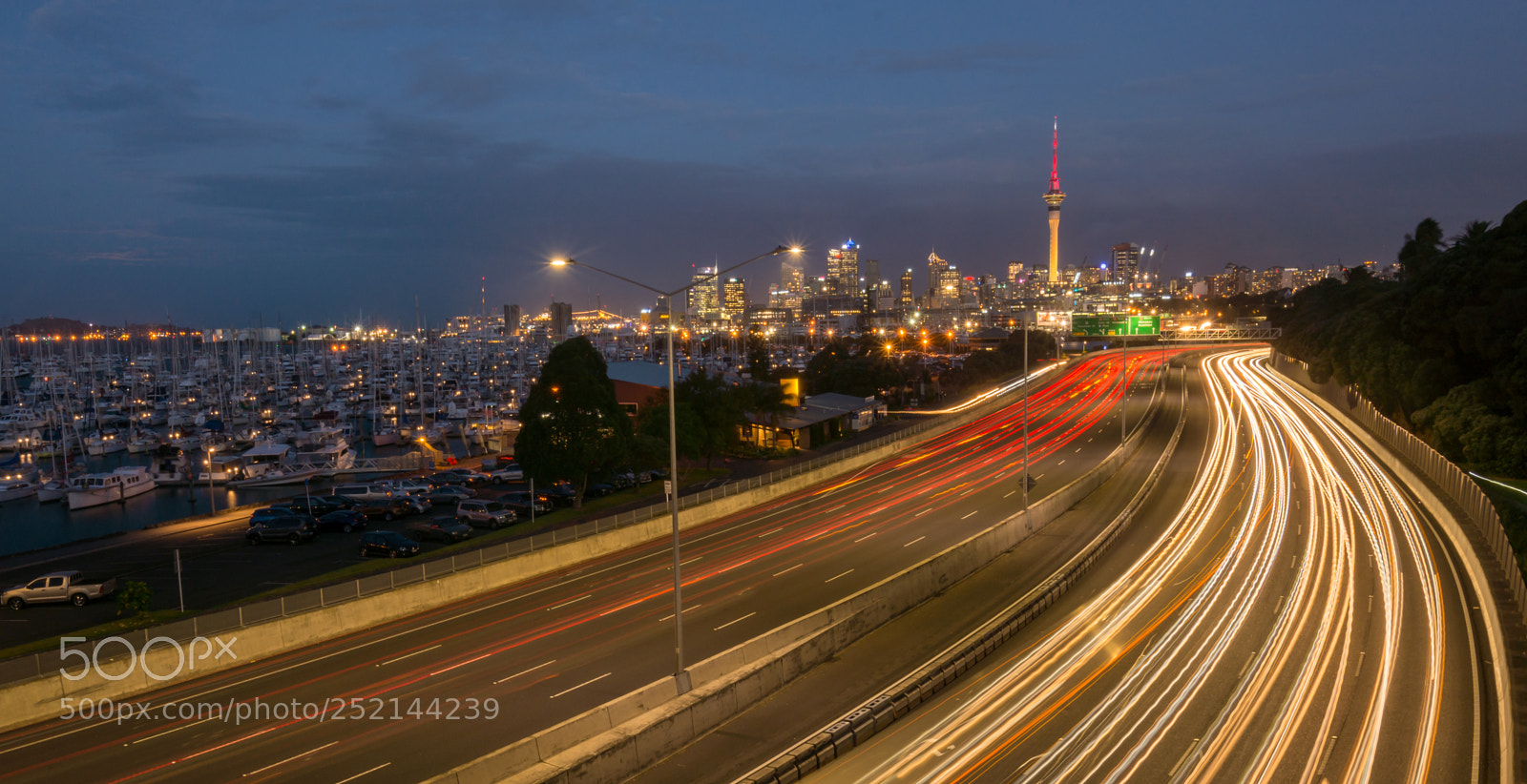 Nikon D7200 sample photo. Light trails photography