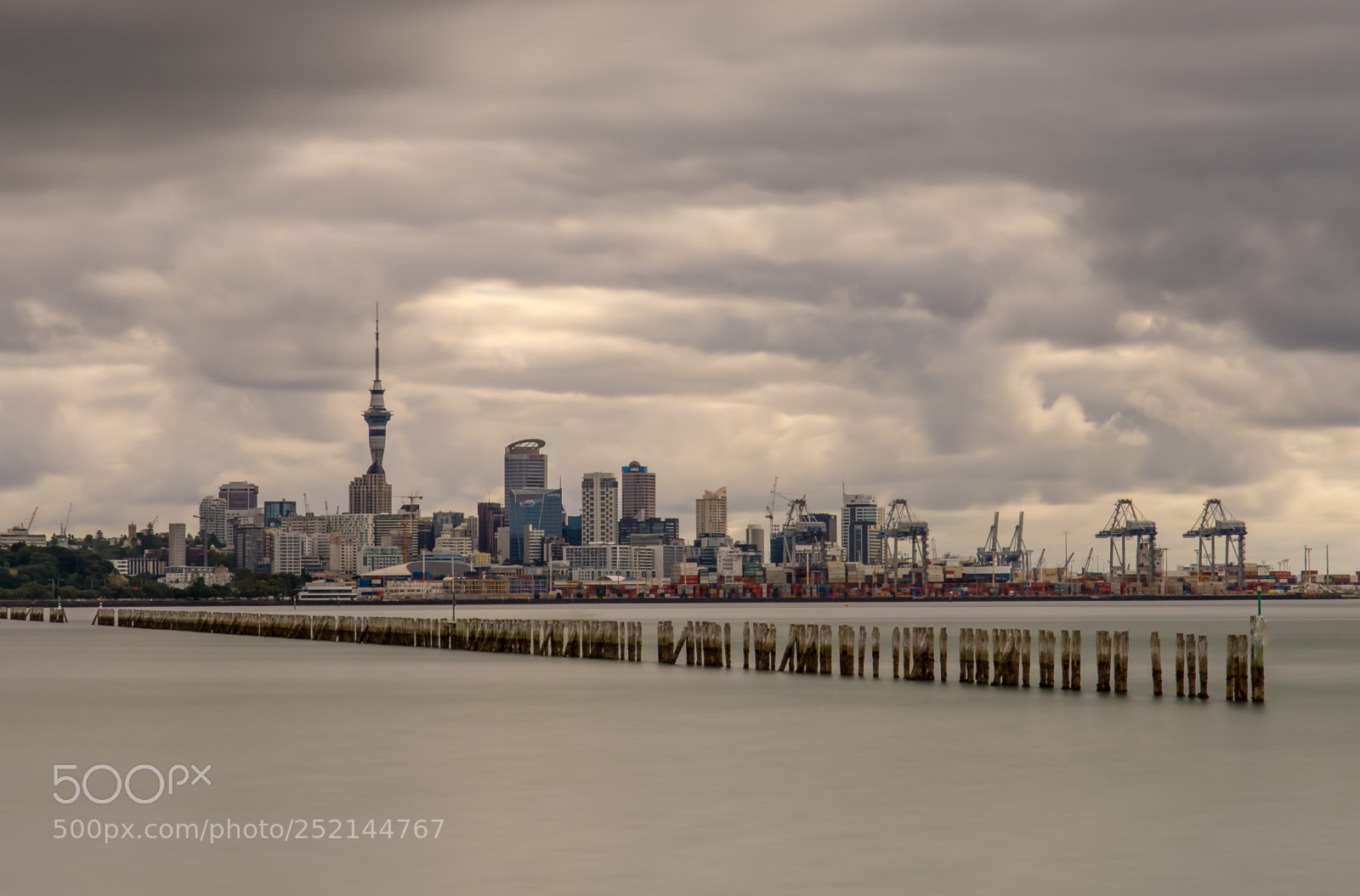 Nikon D7200 sample photo. Auckland city skyline photography