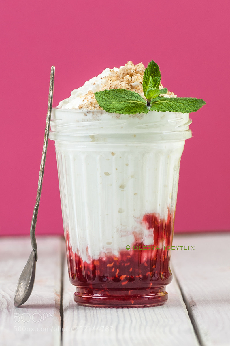 Nikon D3 sample photo. Homemade cottage cheese with photography