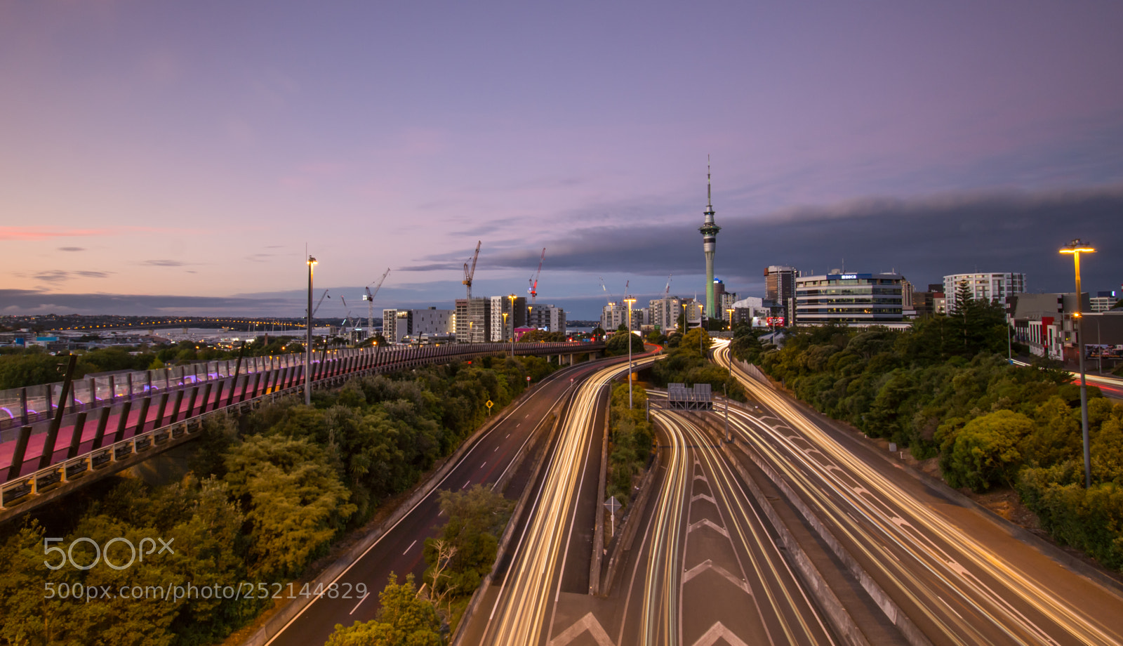 Nikon D7200 sample photo. Light trails photography