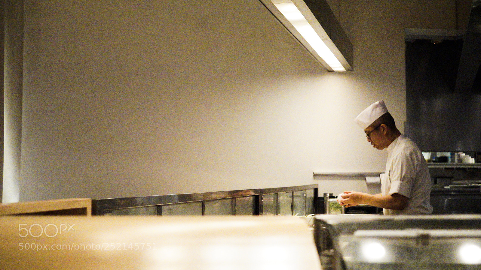 Sony a6000 sample photo. Sushi chef photography