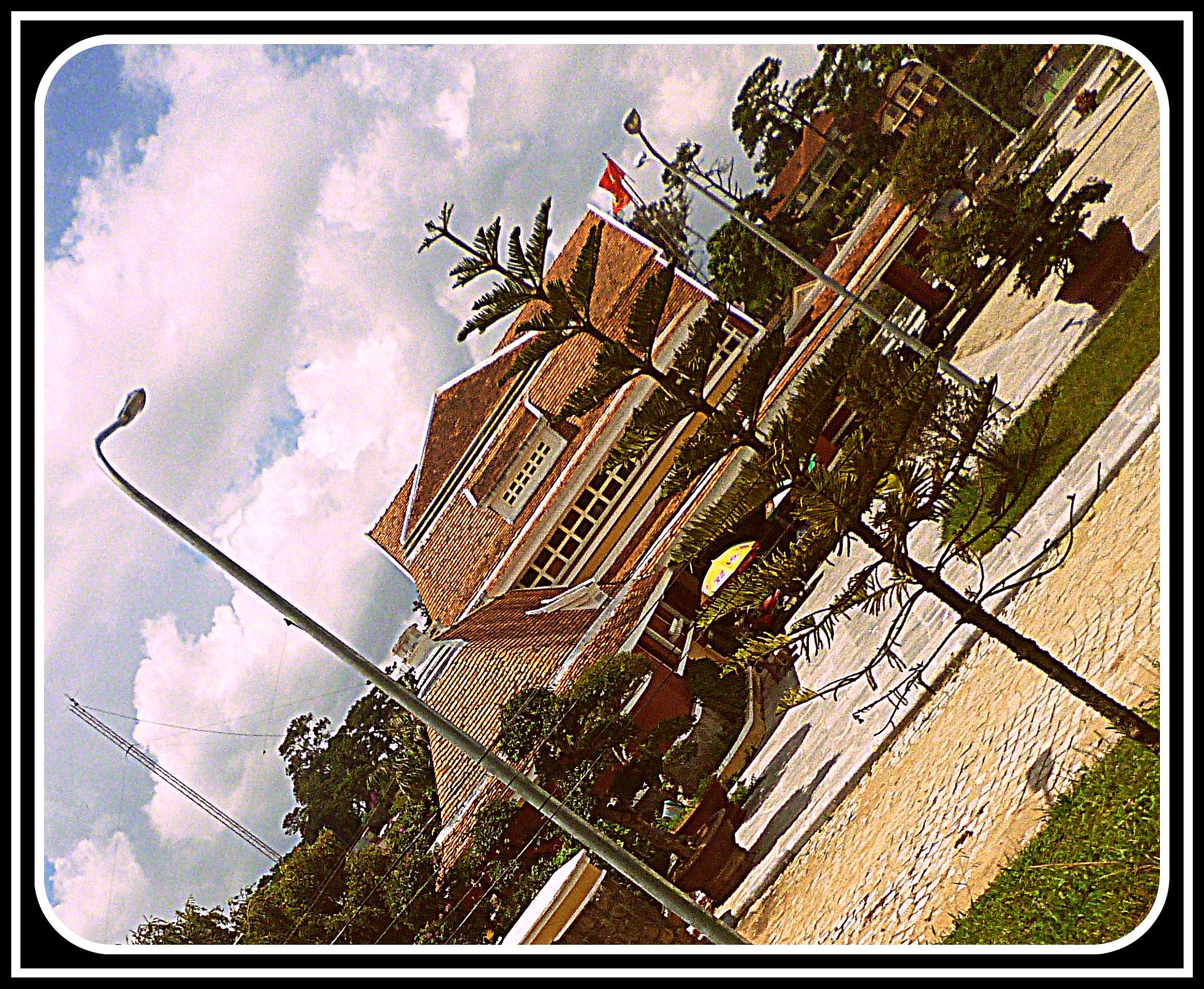 Panasonic DMC-FS40 sample photo. Villas françaises da lat () viet nam photography