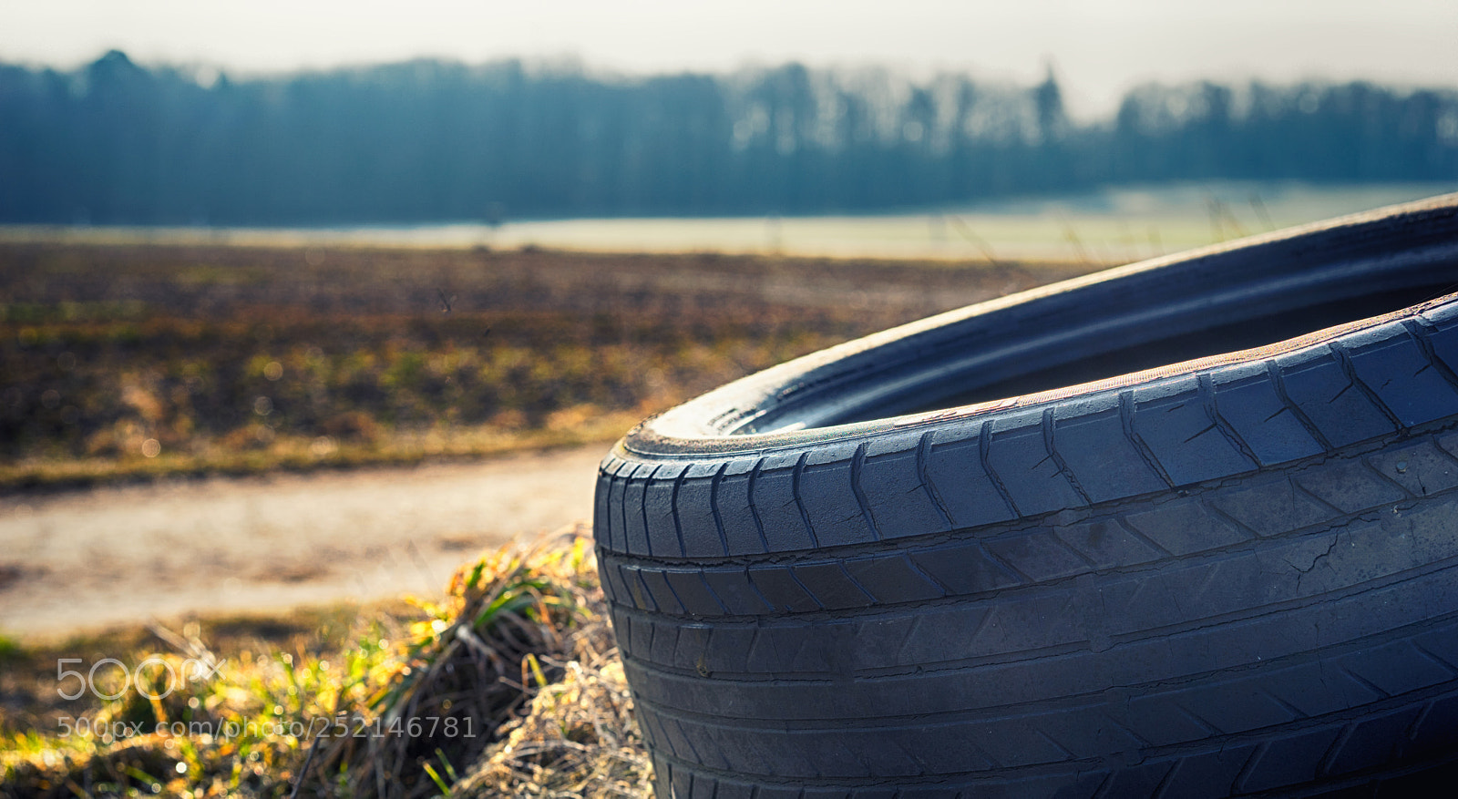 Sony a7 sample photo. One tire closeup at photography