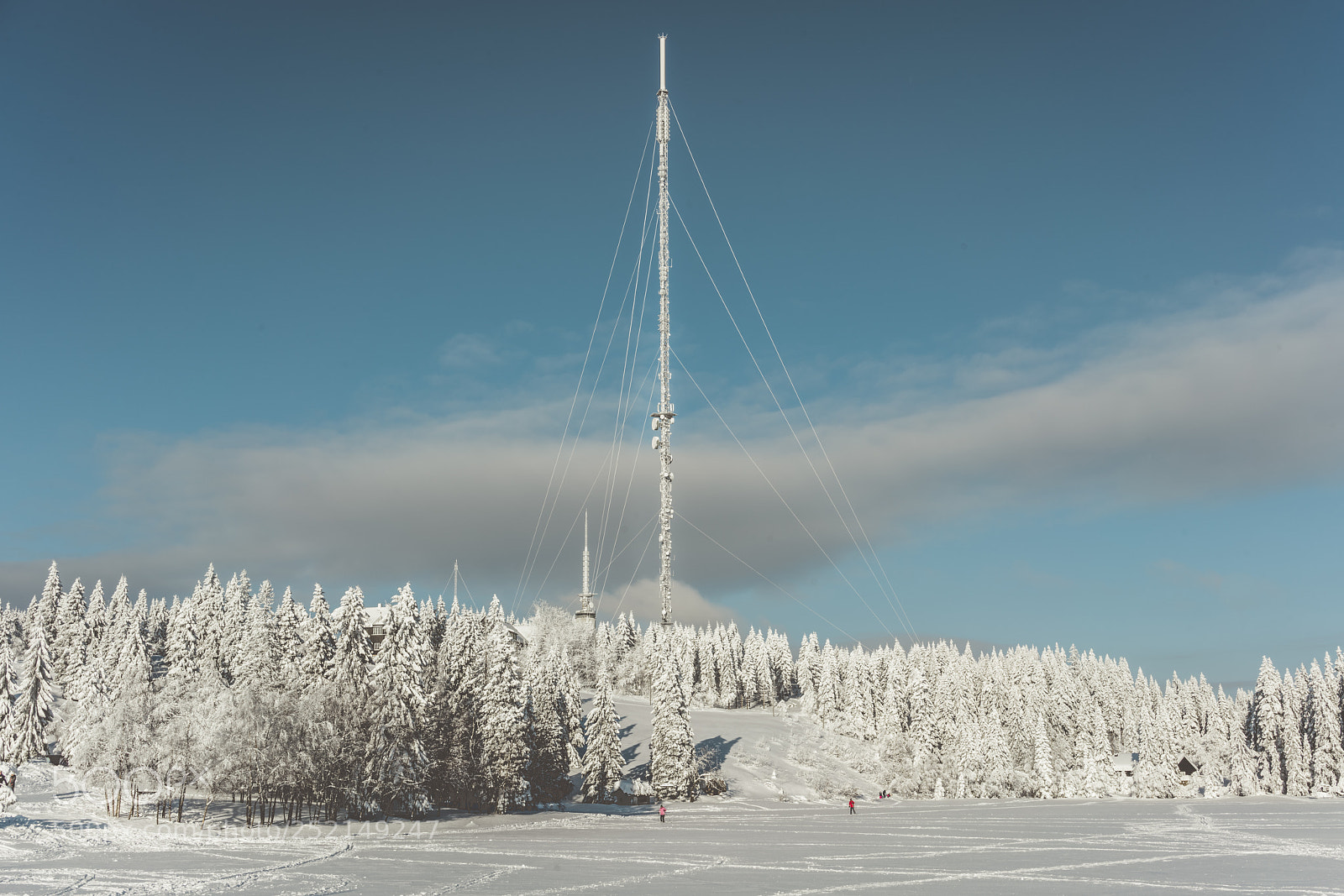 Sony a7R III sample photo. Tryvann tower photography