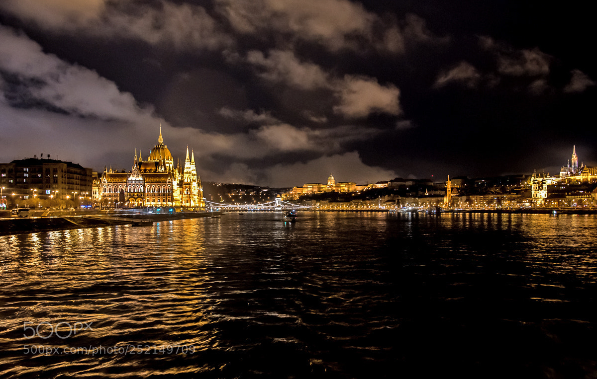 Nikon D850 sample photo. Budapest in the evening photography
