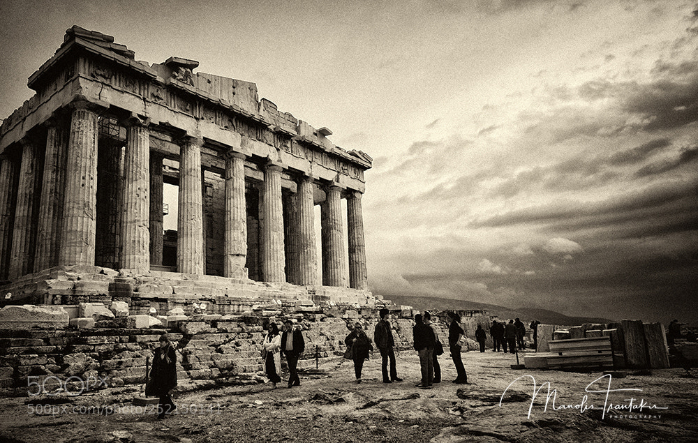Nikon D70 sample photo. Acropolis of athens photography