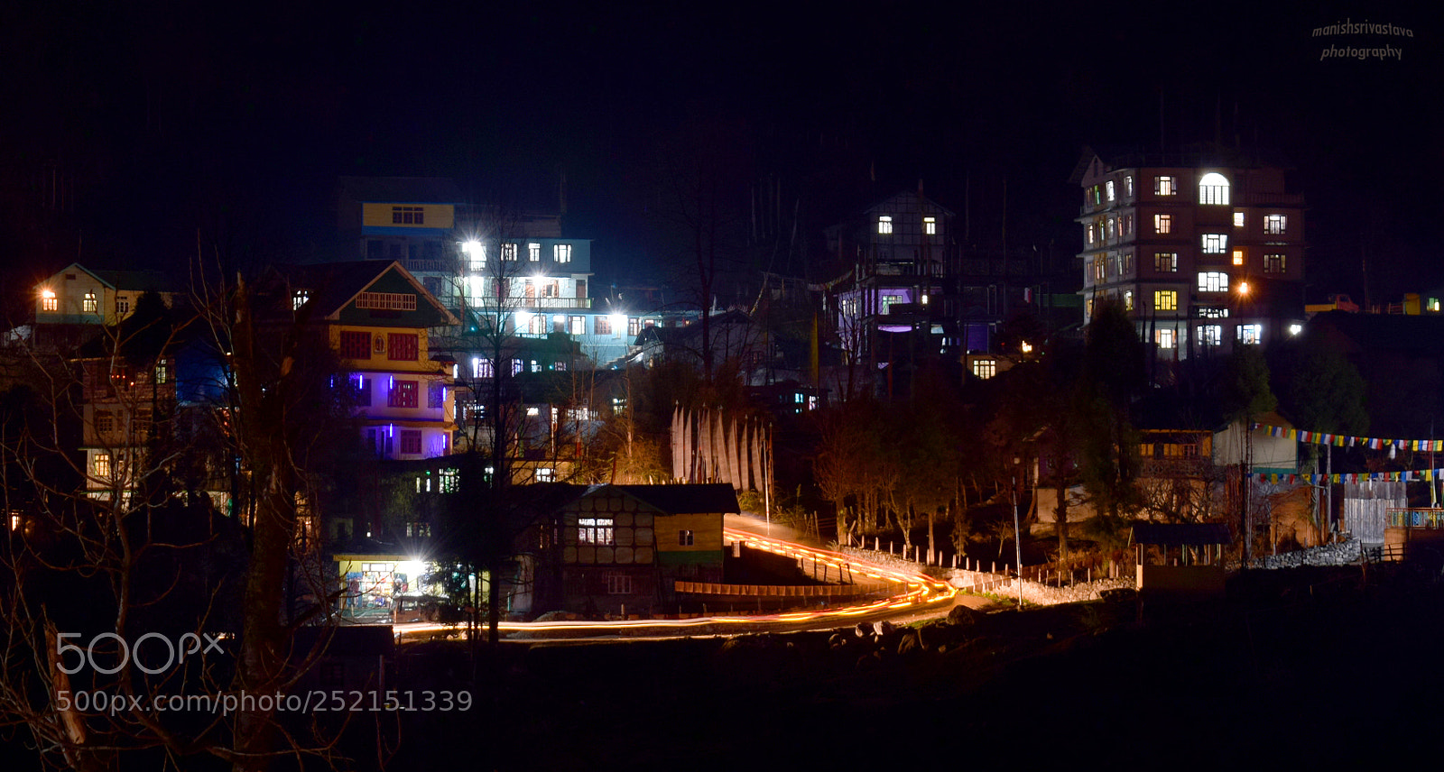 Nikon D3300 sample photo. Night among hills photography