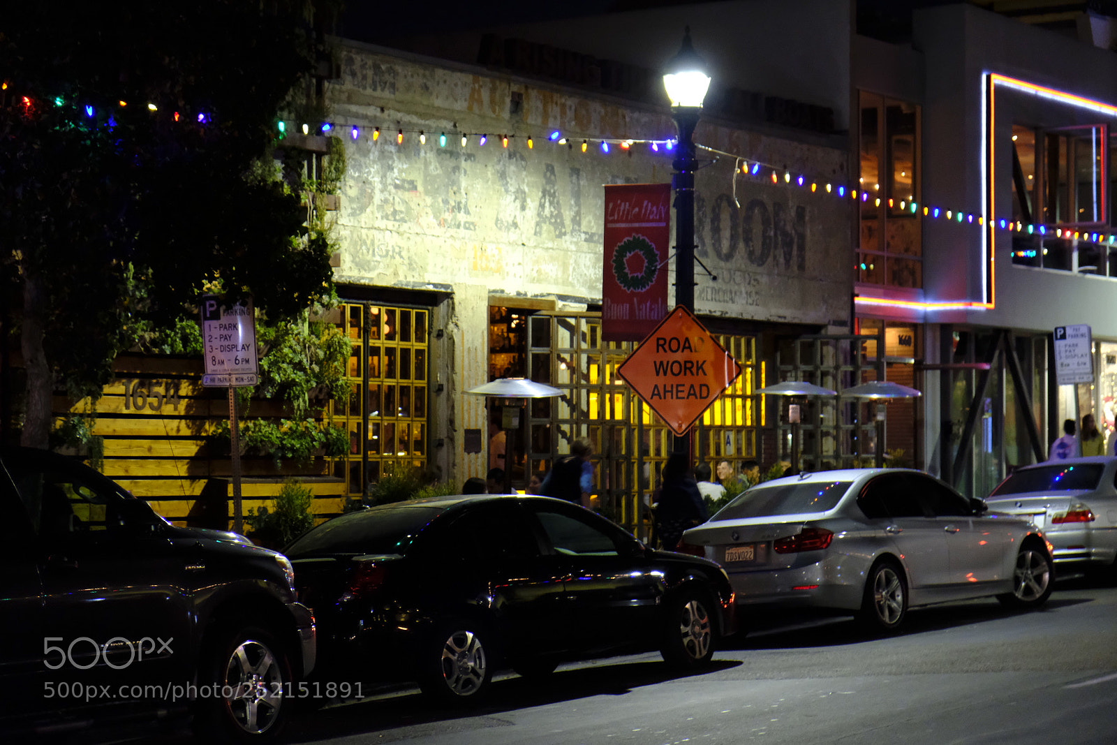 Fujifilm X-T2 sample photo. Little italy after dark photography
