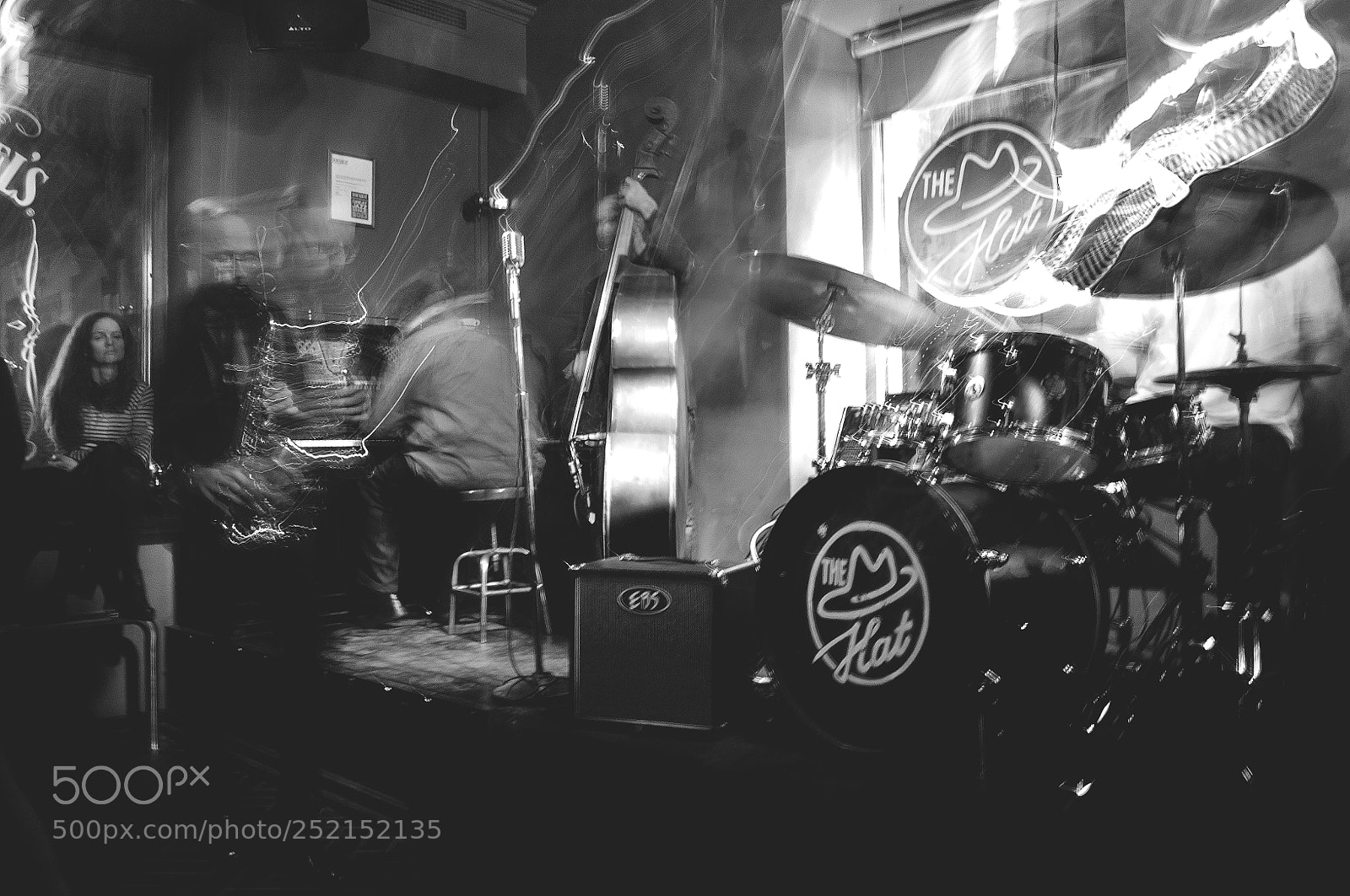 Nikon D5000 sample photo. Jazz-club "the hat" photography